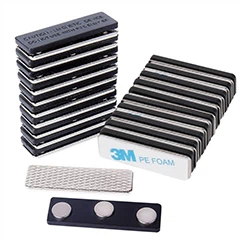 Badges nominatifs magnétiques